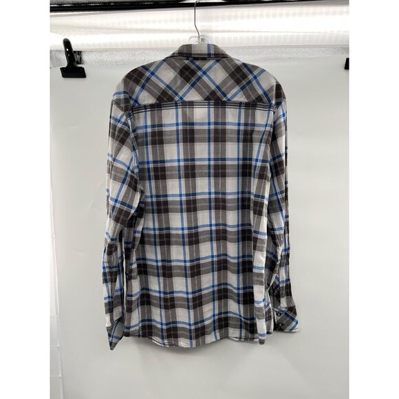 BKE Men's Plaid Button Up Shirt Standard Fit Long Sleeve Size XL - Picture 7 of 8